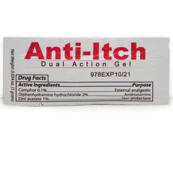 CoreTex Anti-Itch Gel Pouch, Dual Action, 300/Case, Coretex Products, Mfr#: 26638